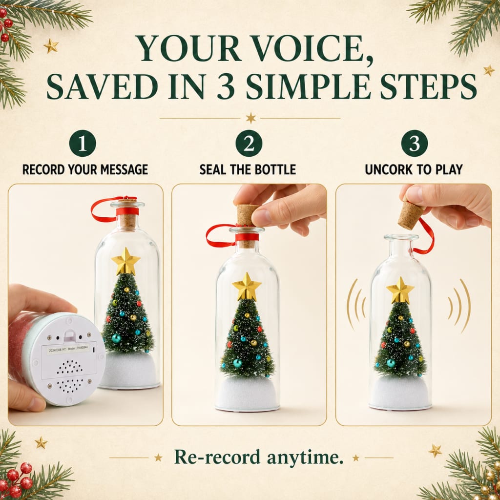 Bellamie™ Record-a-Message Christmas Tree