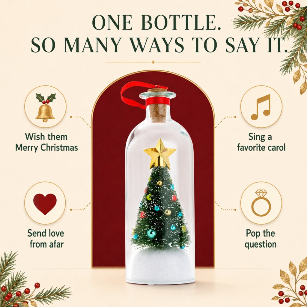 Bellamie™ Record-a-Message Christmas Tree